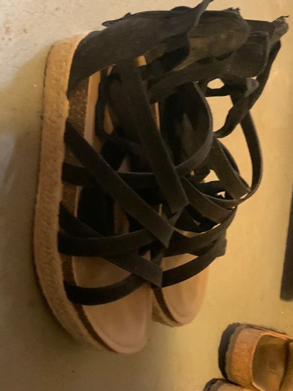 Torrid Black Strappy Sandals